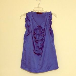 Business Casual Ruffled Tank